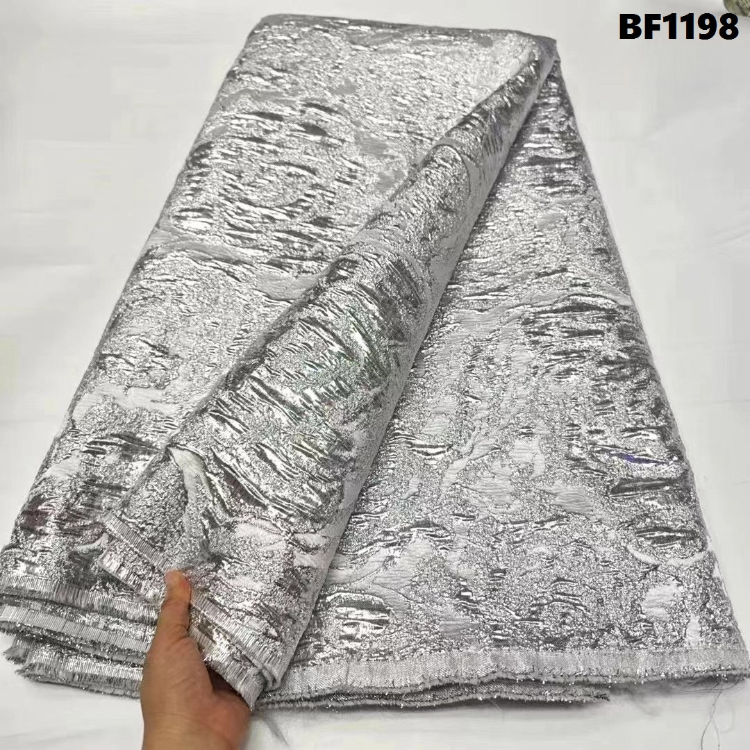 Brocade Fabric for sewing dresses, wedding dress, skirt and Blouse, also for sewing Men wears.