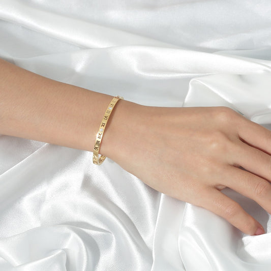 Roman figure bangle