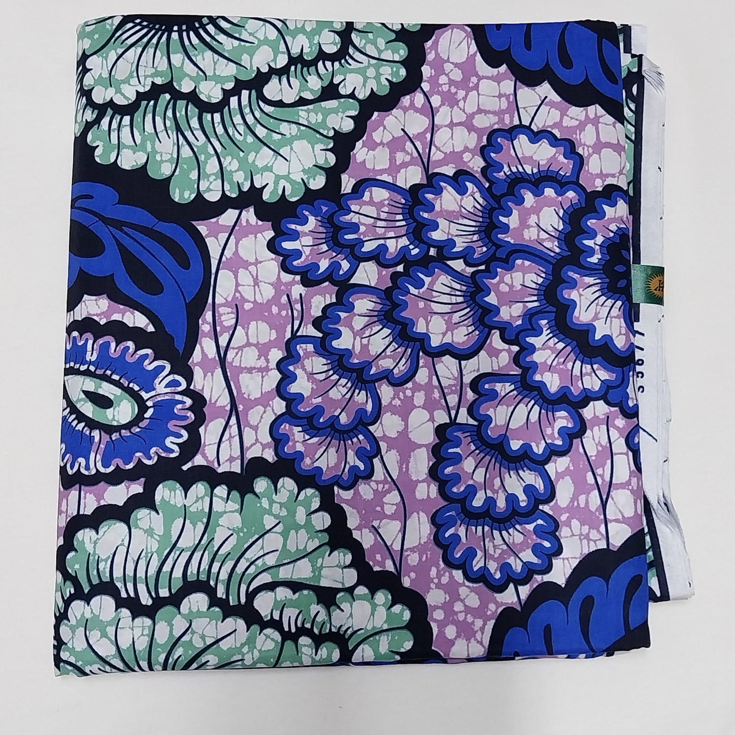 Hollandaise Vlisco. African Ankara Fabric, 100% cotton Fabric , 6 yards Ankara wax, Ankara Fabric, Great Quality Ankara Fabric, Guaranteed printed Wax.