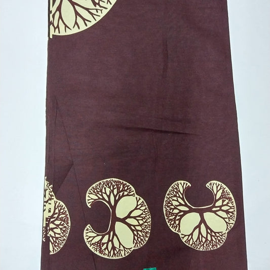 Hollandaise Vlisco. African Ankara Fabric, 100% cotton Fabric , 6 yards Ankara wax, Ankara Fabric, Great Quality Ankara Fabric, Guaranteed printed Wax.