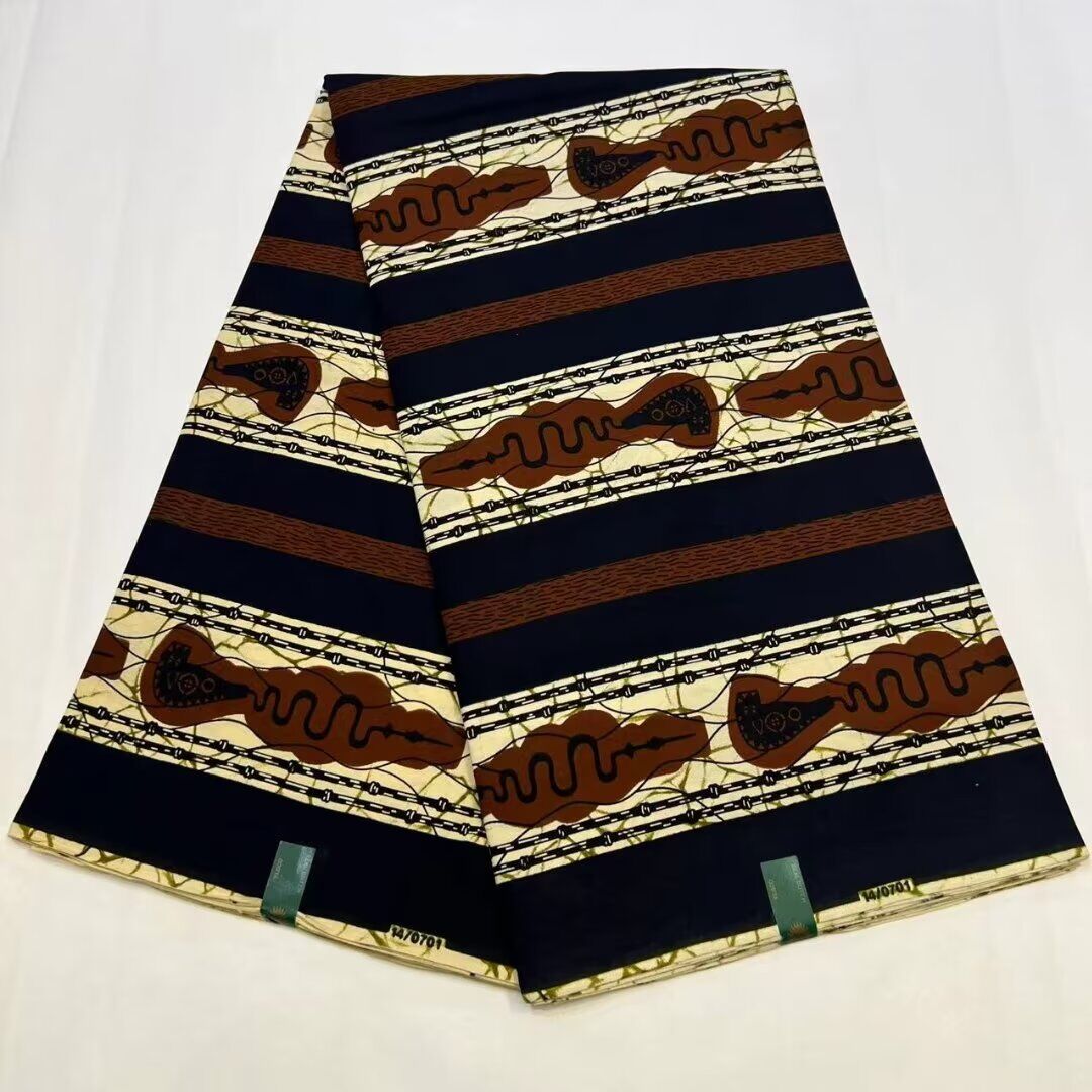 Hollandaise Vlisco. African Ankara Fabric, 100% cotton Fabric , 6 yards Ankara wax, Ankara Fabric, Great Quality Ankara Fabric, Guaranteed printed Wax.
