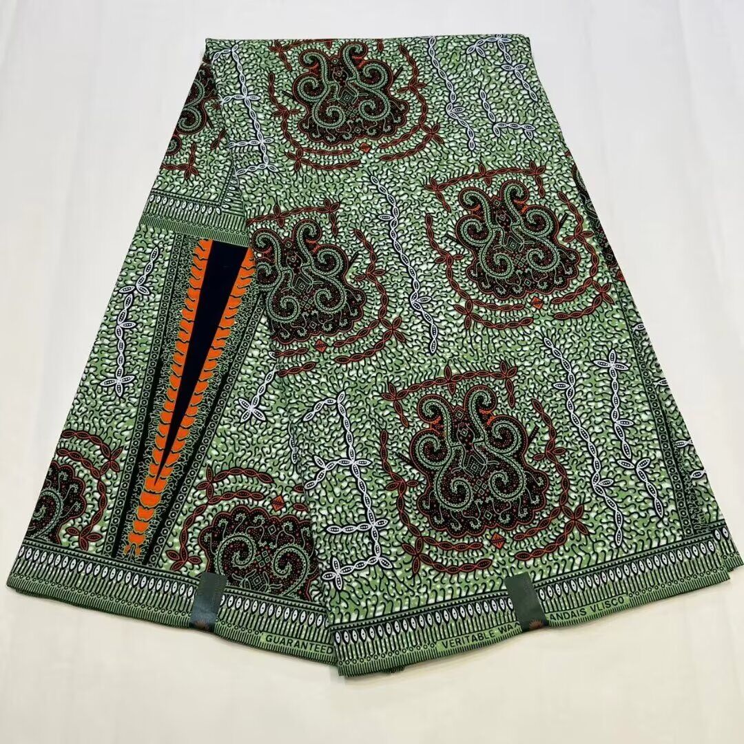 Hollandaise Vlisco. African Ankara Fabric, 100% cotton Fabric , 6 yards Ankara wax, Ankara Fabric, Great Quality Ankara Fabric, Guaranteed printed Wax.