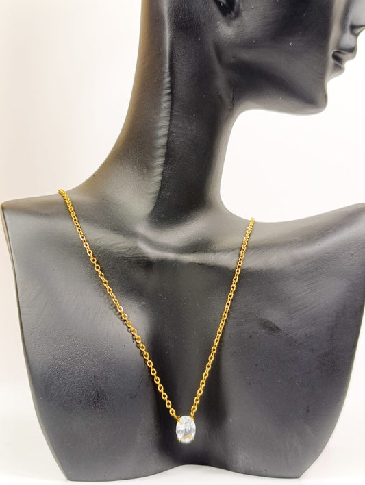 Necklace, Gold necklace, waterproof necklace, silver necklace, stainless steel, 18k gold, gift for her, gifts, Halskette, kette