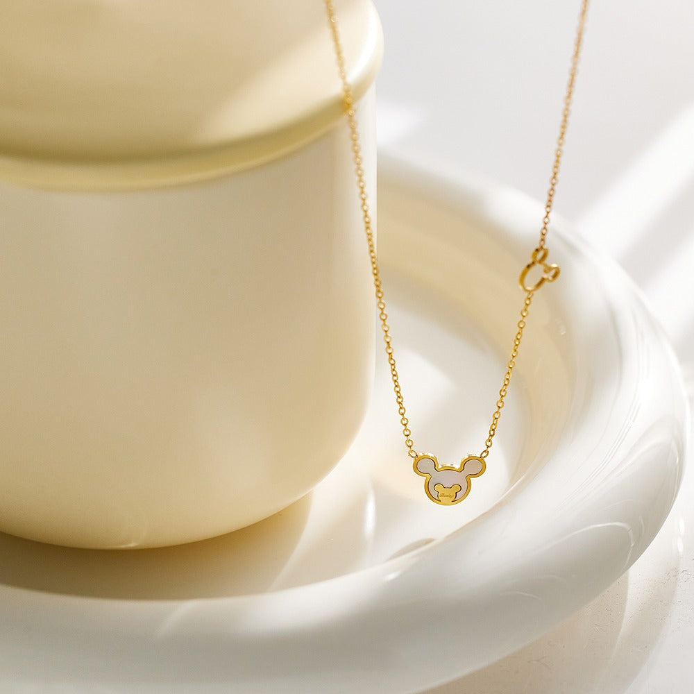 Minnie mouse necklace