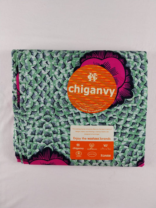 Chinganvy Ankara Print / Fabric, Ankara Wax Print, 100% Cotton, 6 Yards Ankara Wax, Great Quality Ankara Print,
