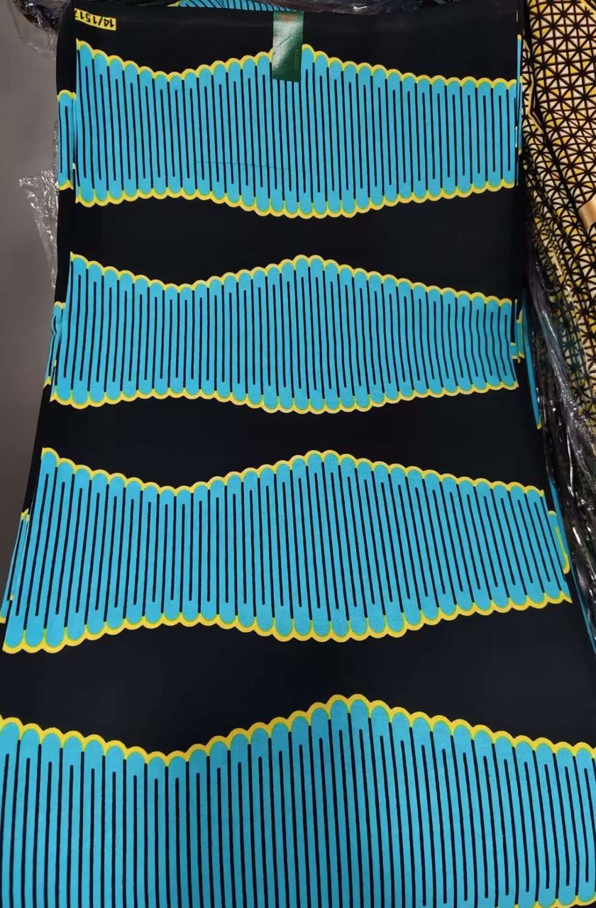 Hollandaise Vlisco. African Ankara Fabric, 100% cotton Fabric , 6 yards Ankara wax, Ankara Fabric, Great Quality Ankara Fabric, Guaranteed printed Wax.