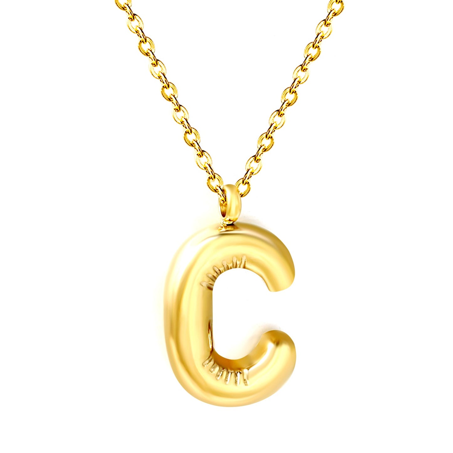 Name initials necklaces