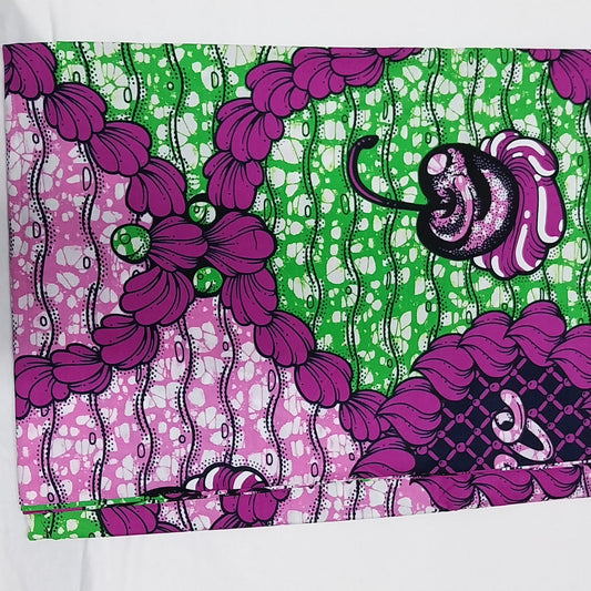 Hollandaise Vlisco super wax. African Ankara Fabric, 100% cotton Fabric , 6 yards Ankara wax, Ankara Fabric, Great Quality Ankara Fabric, Guaranteed printed Wax.