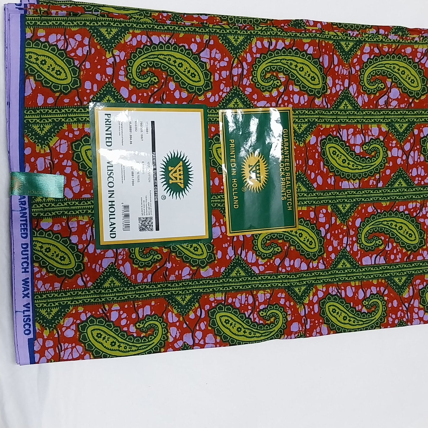Hollandaise Vlisco. African Ankara Fabric, 100% cotton Fabric , 6 yards Ankara wax, Ankara Fabric, Great Quality Ankara Fabric, Guaranteed printed Wax.