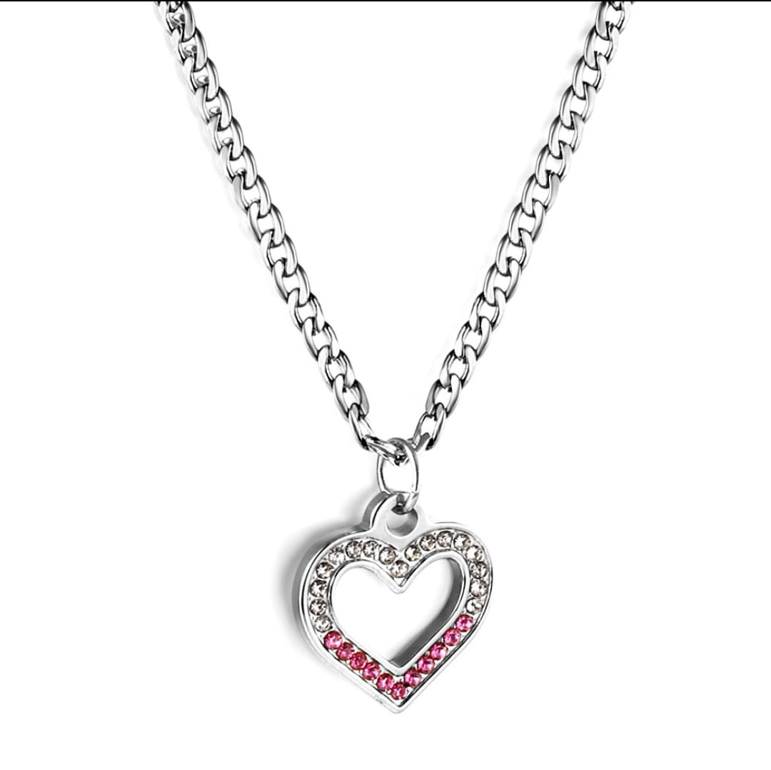 Necklace, Gold necklace, waterproof heart necklace, heart pendant, stainless steel, 18k gold, gift for her, gifts, neck chain, chain