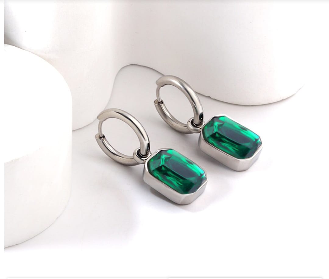 Waterproof, Dangle Earring, Gemstone, Earrings, Hypoallergenic, Drop Earring, Non-Tarnish, Jewelry, gift for her, minimalist, Gifts,