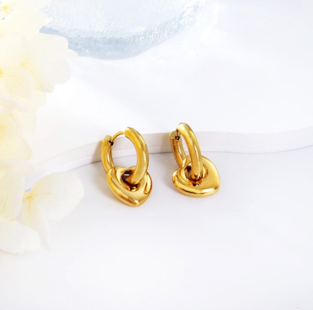 Waterproof earrings, Mini hoop, Gold Plated Earrings, Hypoallergenic, Non-Tarnish Jewelry, gifts for her, minimalist, Gifts