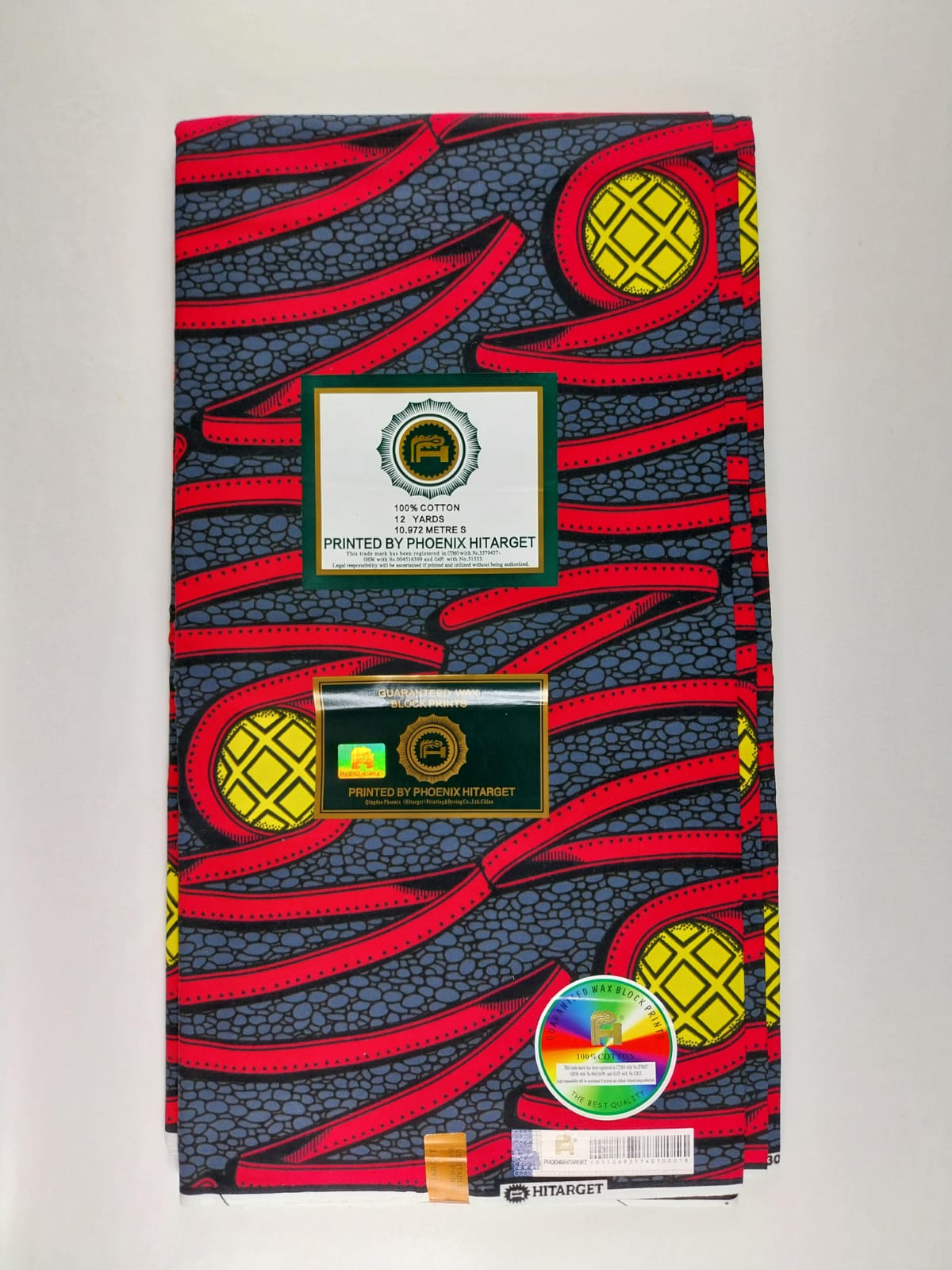 African Ankara Fabric, 100% cotton Ankara Fabric, 6 yards Ankara wax, no fading. Ankara Fabric, Great Quality Ankara Fabric, Hitarget