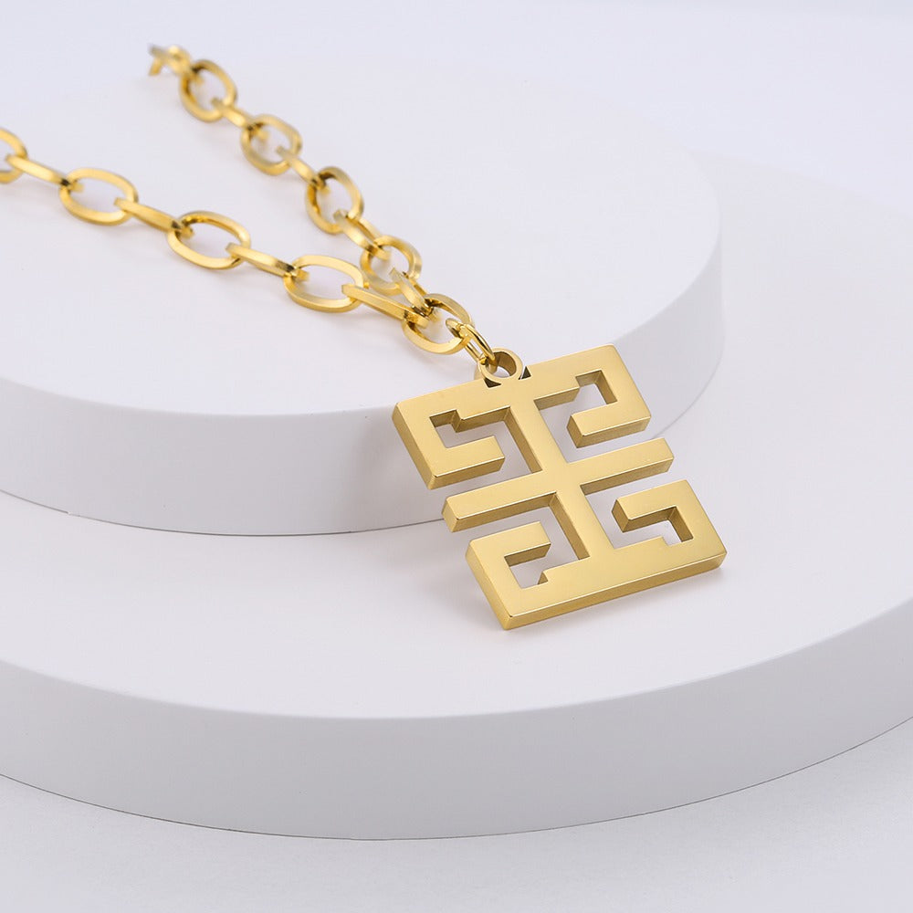 Big chain necklace. unisex