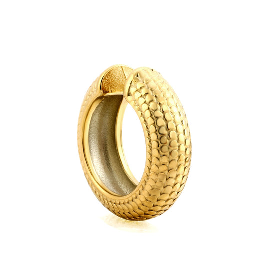Cuff with designs all over