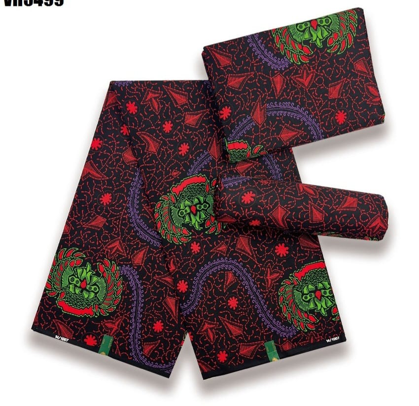Hollandaise Vlisco. African Ankara Fabric, 100% cotton Fabric , 6 yards Ankara wax, Ankara Fabric, Great Quality Ankara Fabric, Guaranteed printed Wax.