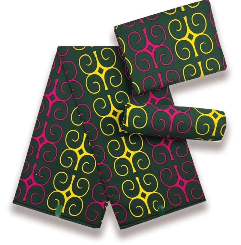 Hollandaise Vlisco. African Ankara Fabric, 100% cotton Fabric , 6 yards Ankara wax, Ankara Fabric, Great Quality Ankara Fabric, Guaranteed printed Wax.