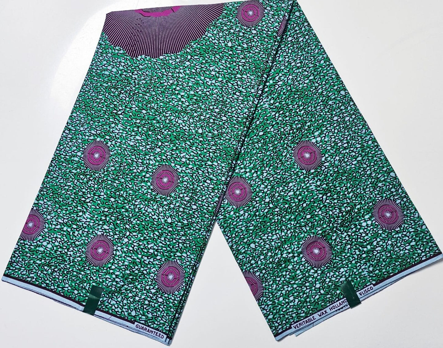 Hollandaise Vlisco. African Ankara Fabric, 100% cotton Fabric , 6 yards Ankara wax, Ankara Fabric, Great Quality Ankara Fabric, Guaranteed printed Wax.