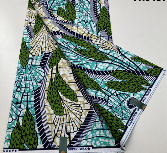 Hollandaise Vlisco. African Ankara Fabric, 100% cotton Fabric , 6 yards Ankara wax, Ankara Fabric, Great Quality Ankara Fabric, Guaranteed printed Wax.