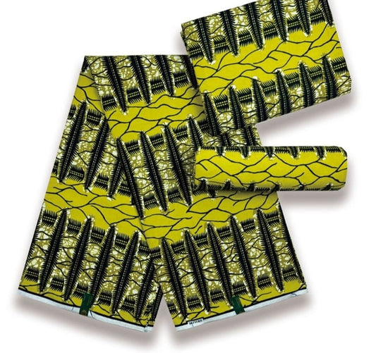 Hollandaise Vlisco, African Ankara Fabric, 100% cotton Fabric , 6 yards Ankara wax, Ankara Fabric, Great Quality Ankara Fabric, Guaranteed printed Wax.