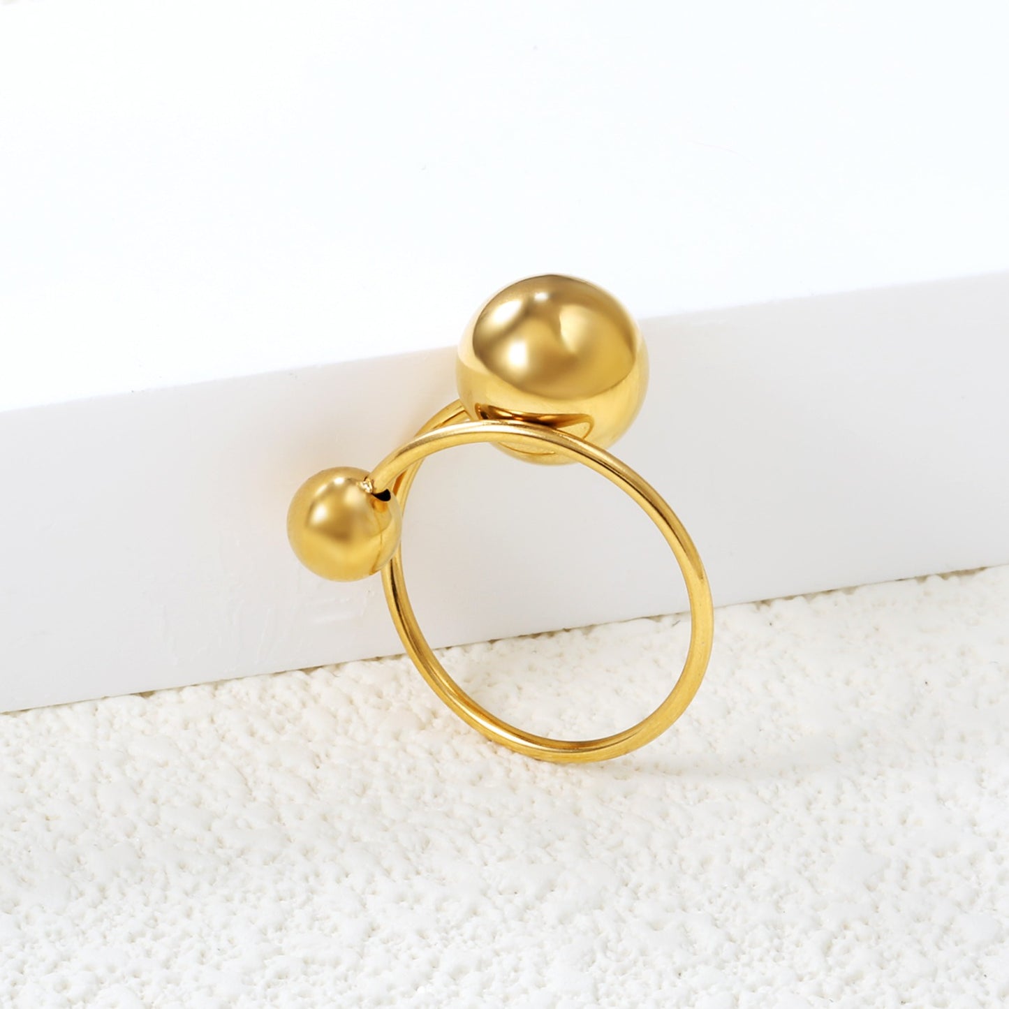 Curly Shaped design with ball on each sides