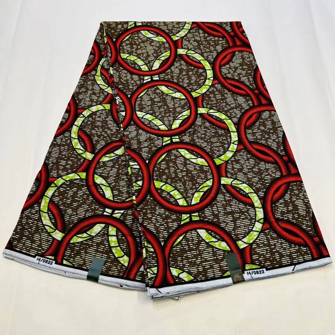 Hollandaise Vlisco. African Ankara Fabric, 100% cotton Fabric , 6 yards Ankara wax, Ankara Fabric, Great Quality Ankara Fabric, Guaranteed printed Wax.