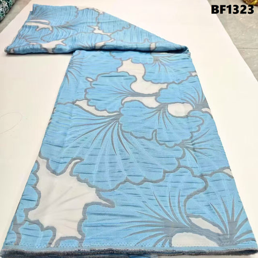 Brocade Fabric for sewing dresses, wedding dress, skirt and Blouse, also for sewing Men wears. 5 yards.
