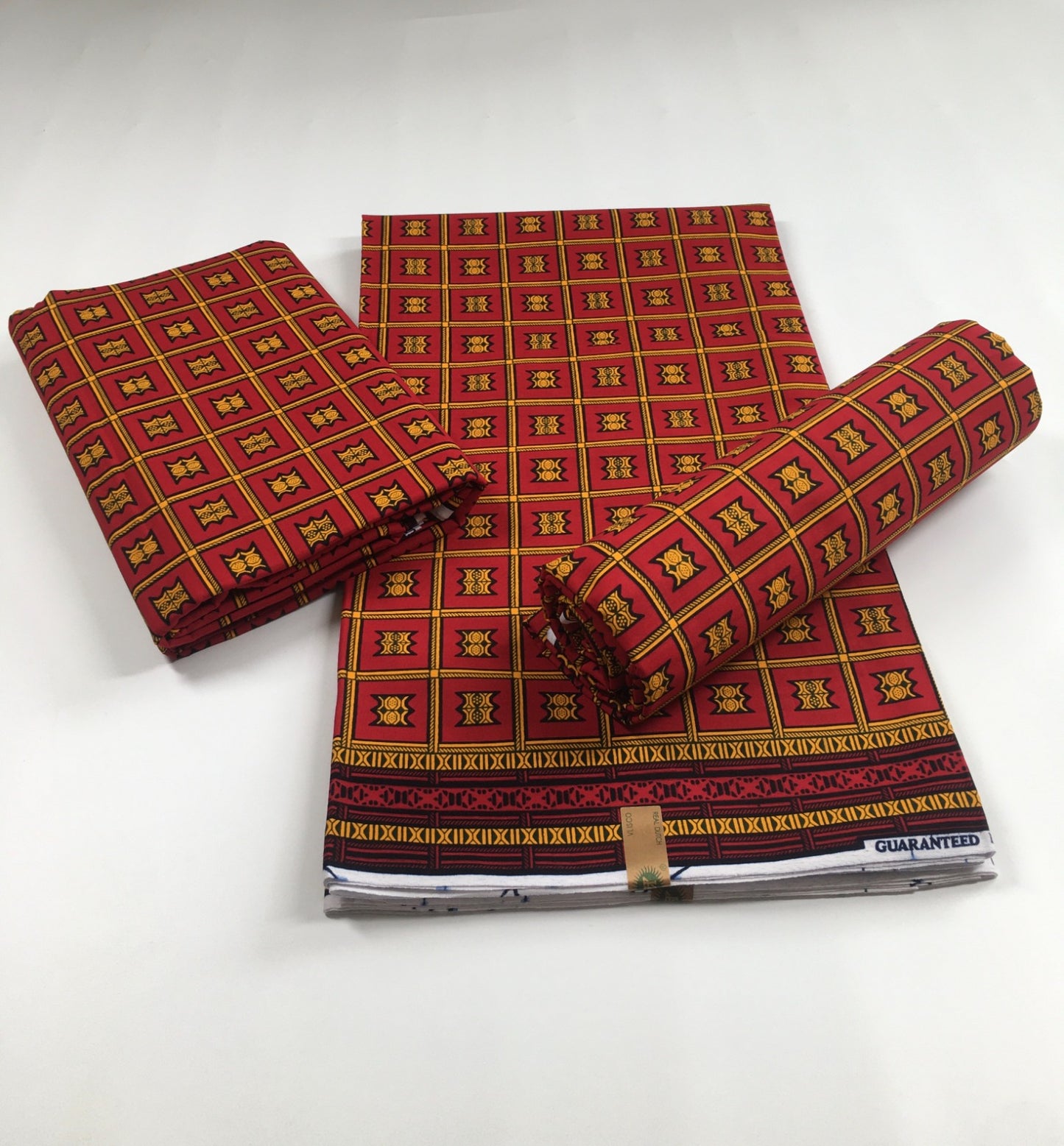 Hollandaise Vlisco. African Ankara Fabric, 100% cotton Fabric , 6 yards Ankara wax, Ankara Fabric, Great Quality Ankara Fabric, Guaranteed printed Wax.