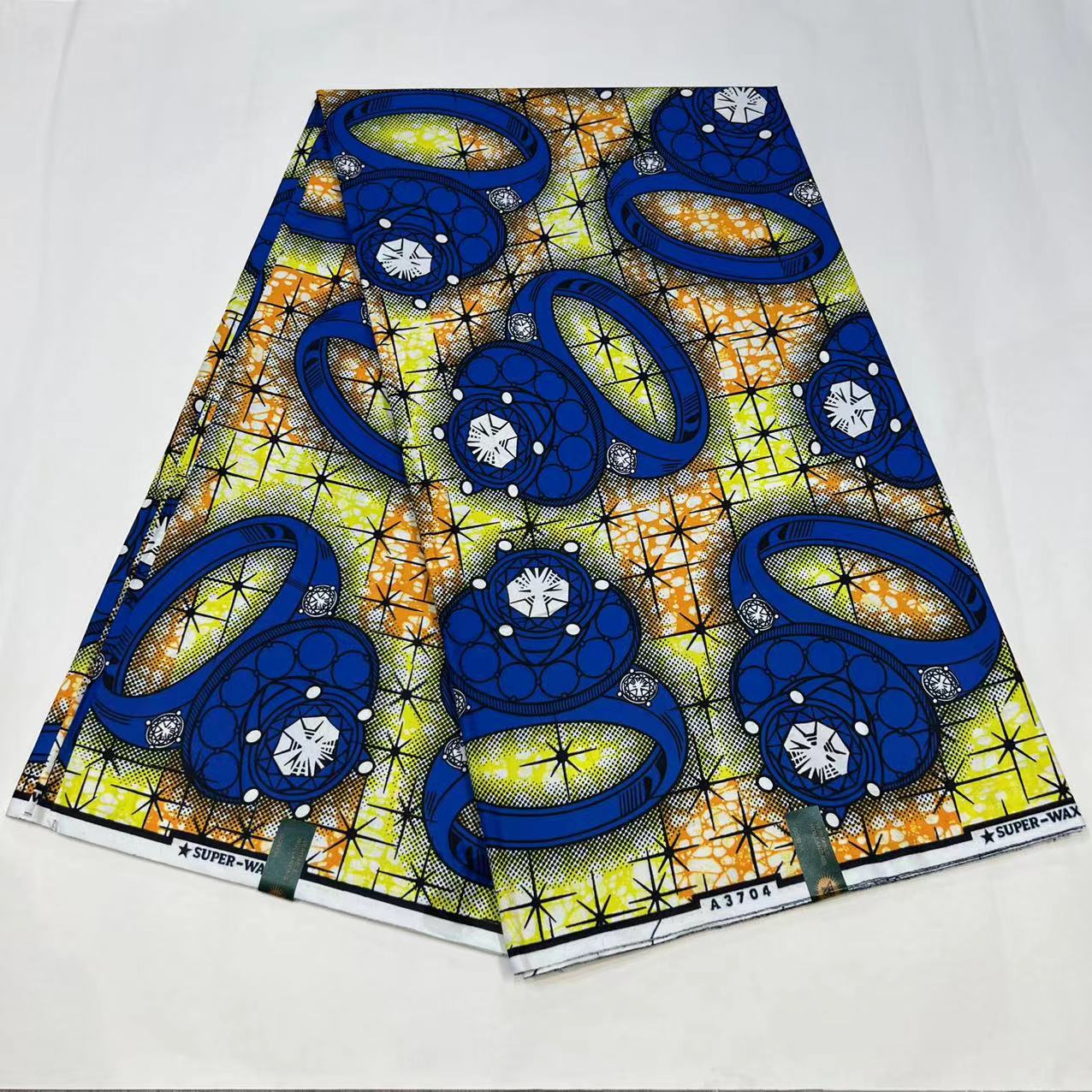 Hollandaise Vlisco. African Ankara Fabric, 100% cotton Fabric , 6 yards Ankara wax, Ankara Fabric, Great Quality Ankara Fabric, Guaranteed printed Wax.