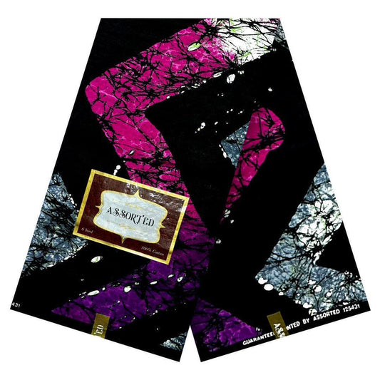 High quality Adire Fabric made from 100% cotton. it is 5 yards. it does not Fade.