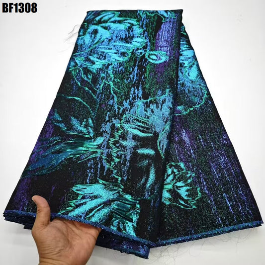 Brocade Fabric for sewing dresses, wedding dress, skirt and Blouse, also for sewing Men wears.