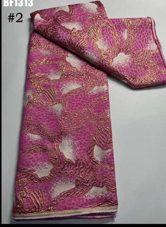 Brocade Fabric for sewing dresses, wedding dress, skirt and Blouse, also for sewing Men wears.