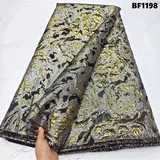 Brocade Fabric for sewing dresses, wedding dress, skirt and Blouse, also for sewing Men wears.