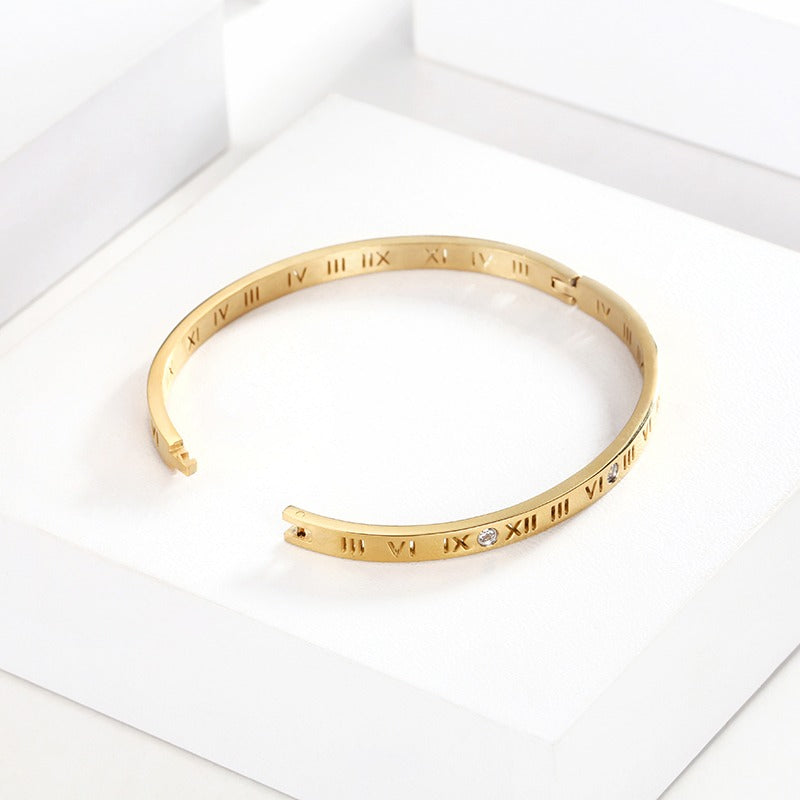 Roman figure bangle