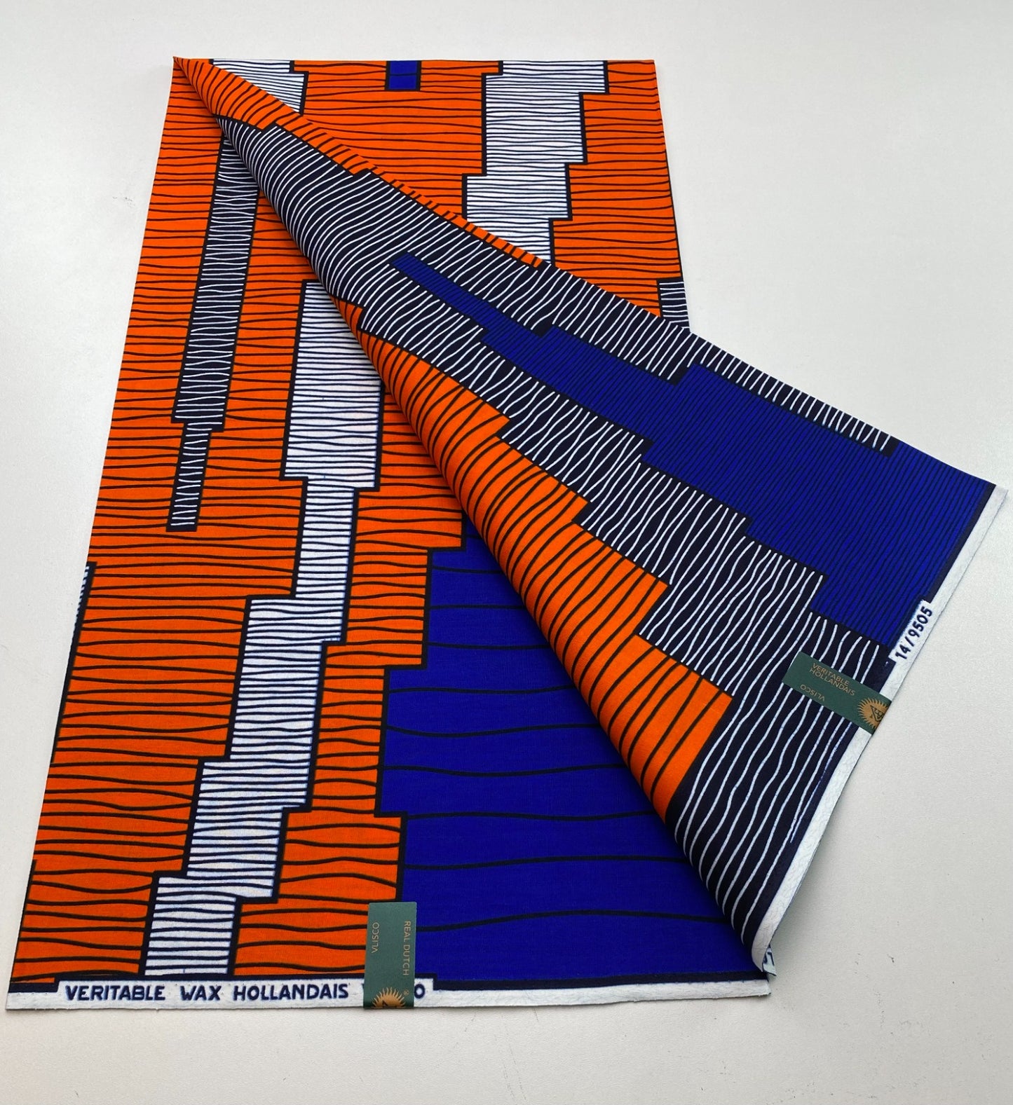 Hollandaise Vlisco. African Ankara Fabric, 100% cotton Fabric , 6 yards Ankara wax, Ankara Fabric, Great Quality Ankara Fabric, Guaranteed printed Wax.