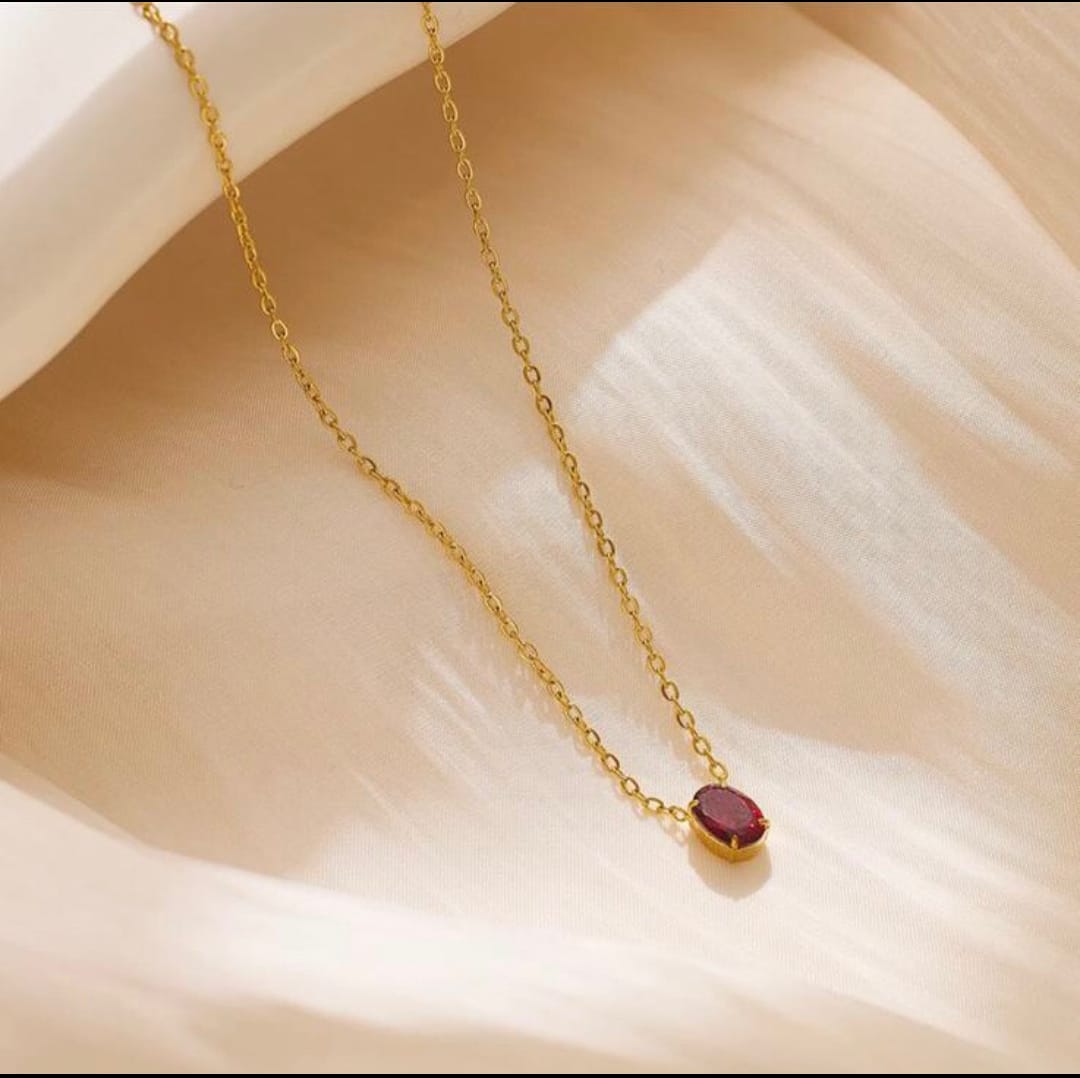 Necklace, Gold necklace, waterproof necklace, silver necklace, stainless steel, 18k gold, gift for her, gifts, Halskette, kette