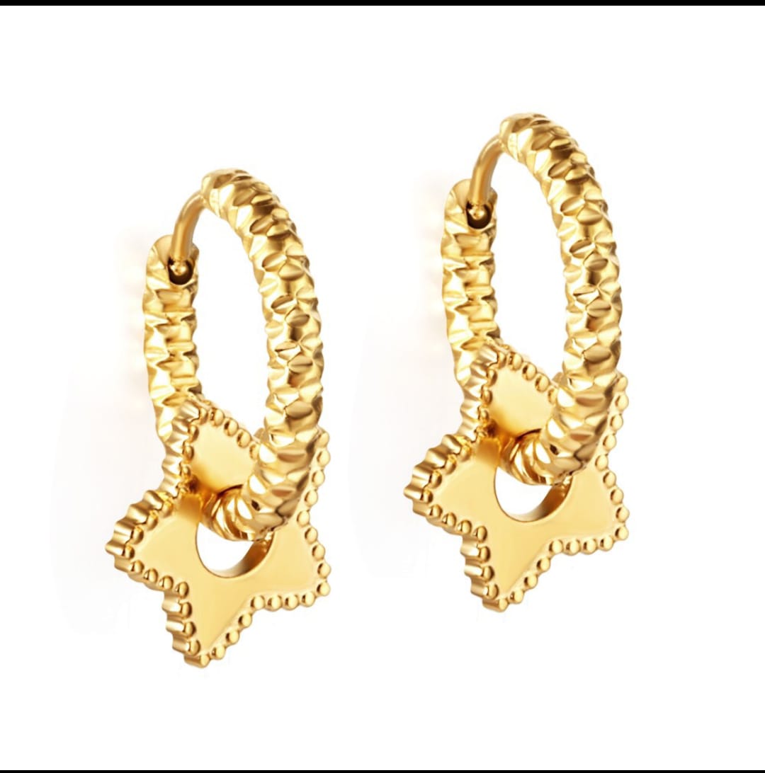 Waterproof, Dangle earrings, Drop Earrings, Gold Plated, Earrings, Hypoallergenic, Non-Tarnish, Jewelry, gifts for her, minimalist, Gifts