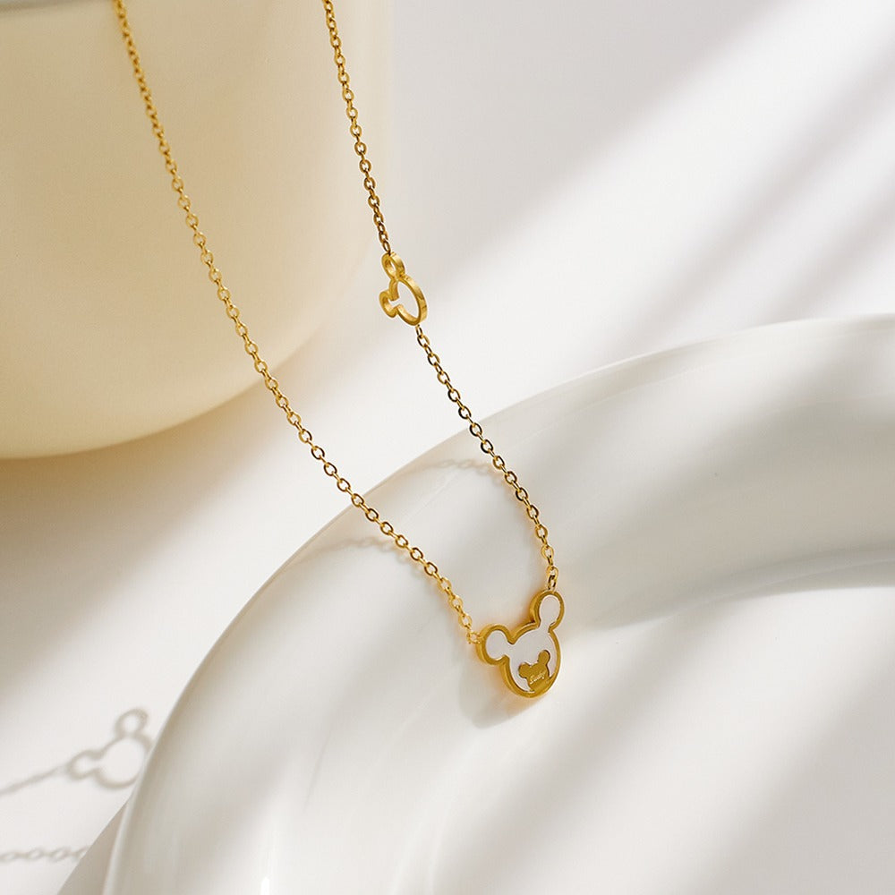 Minnie mouse necklace