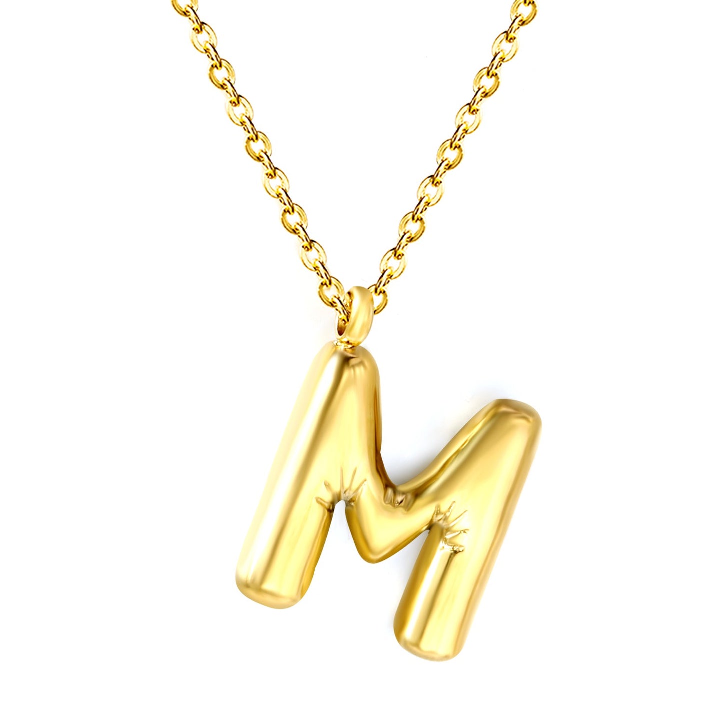 Name initials necklaces