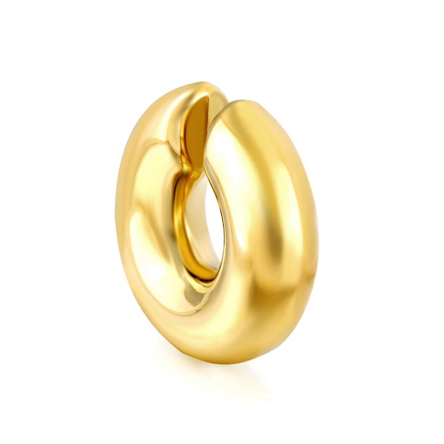Plain cuff earrings