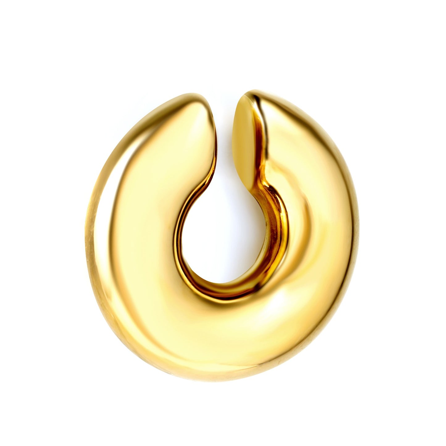 Plain cuff earrings