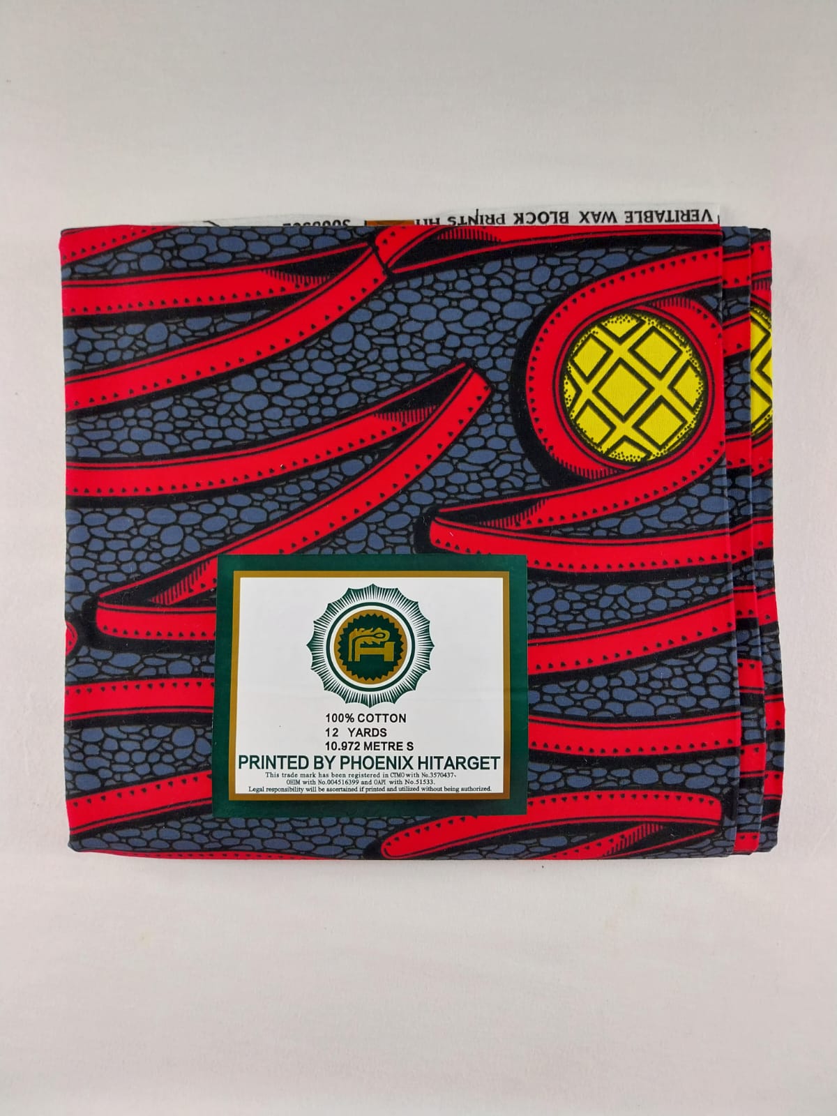 African Ankara Fabric, 100% cotton Ankara Fabric,  6 yards Ankara wax, no fading. Ankara Fabric, Great Quality Ankara Fabric, Hitarget