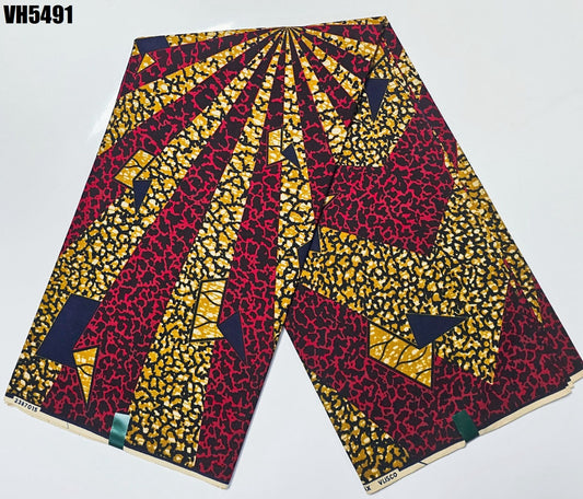 Hollandaise Vlisco, African Ankara Fabric, 100% cotton Fabric , 6 yards Ankara wax, Ankara Fabric, Great Quality Ankara Fabric, Guaranteed printed Wax.