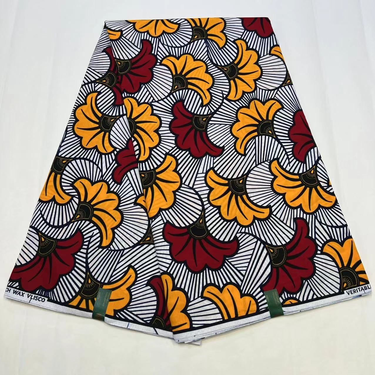 Hollandaise Vlisco. African Ankara Fabric, 100% cotton Fabric , 6 yards Ankara wax, Ankara Fabric, Great Quality Ankara Fabric, Guaranteed printed Wax.