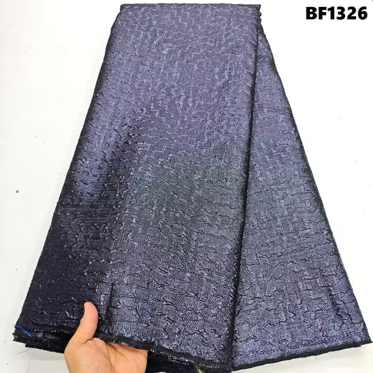 Brocade Fabric for sewing dresses, wedding dress, skirt and Blouse, also for sewing Men wears. 5 yards.