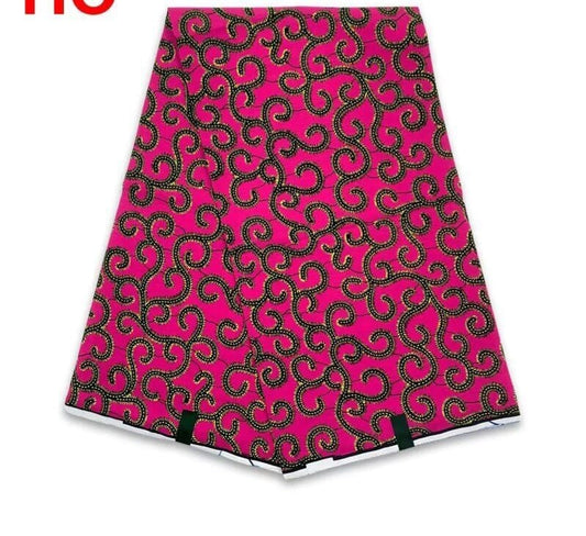 Hollandaise Vlisco. African Ankara Fabric, 100% cotton Fabric , 6 yards Ankara wax, Ankara Fabric, Great Quality Ankara Fabric, Guaranteed printed Wax.