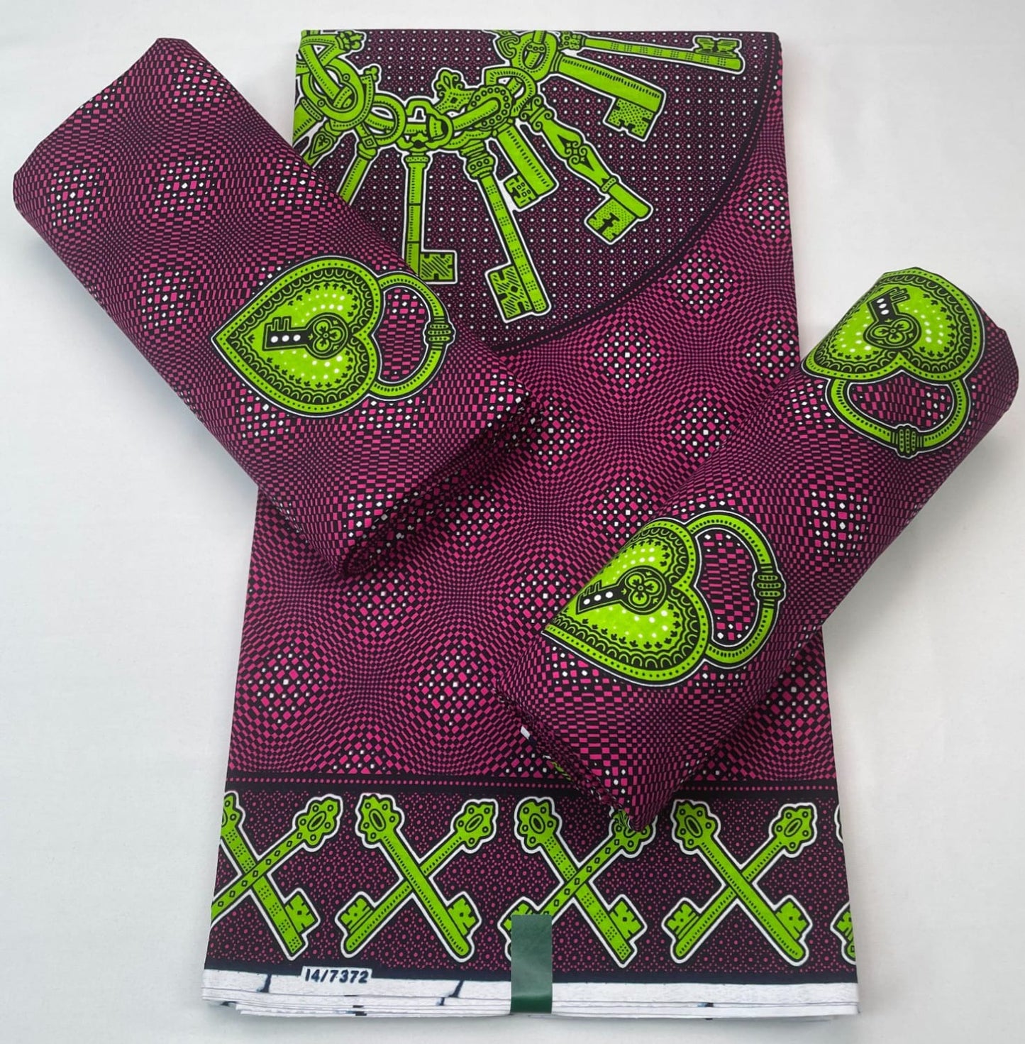 Hollandaise Vlisco. African Ankara Fabric, 100% cotton Fabric , 6 yards Ankara wax, Ankara Fabric, Great Quality Ankara Fabric, Guaranteed printed Wax.