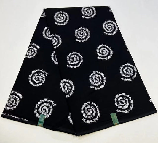 Hollandaise Vlisco. African Ankara Fabric, 100% cotton Fabric , 6 yards Ankara wax, Ankara Fabric, Great Quality Ankara Fabric, Guaranteed printed Wax.