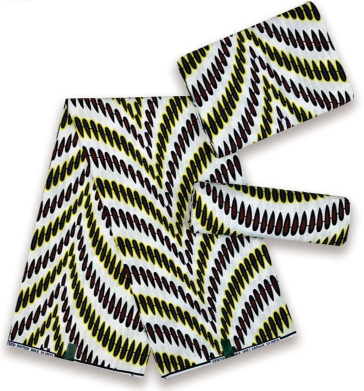 Hollandaise Vlisco. African Ankara Fabric, 100% cotton Fabric , 6 yards Ankara wax, Ankara Fabric, Great Quality Ankara Fabric, Guaranteed printed Wax.