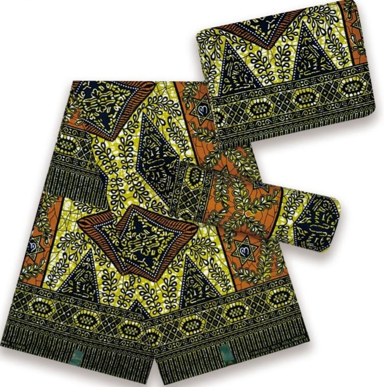 Hollandaise Vlisco. African Ankara Fabric, 100% cotton Fabric , 6 yards Ankara wax, Ankara Fabric, Great Quality Ankara Fabric, Guaranteed printed Wax.
